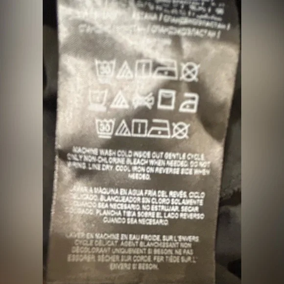 Guess Sexy Black Biker Short Front Zip Jumpsuit w Sheer Long Sleeves - Picture 10 of 11